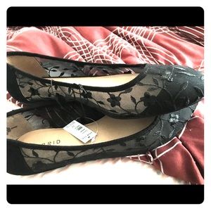 Torrid 12w Black Flats (Brand New)